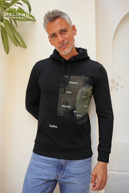 Men Hoodie T-Shirt ITHO54