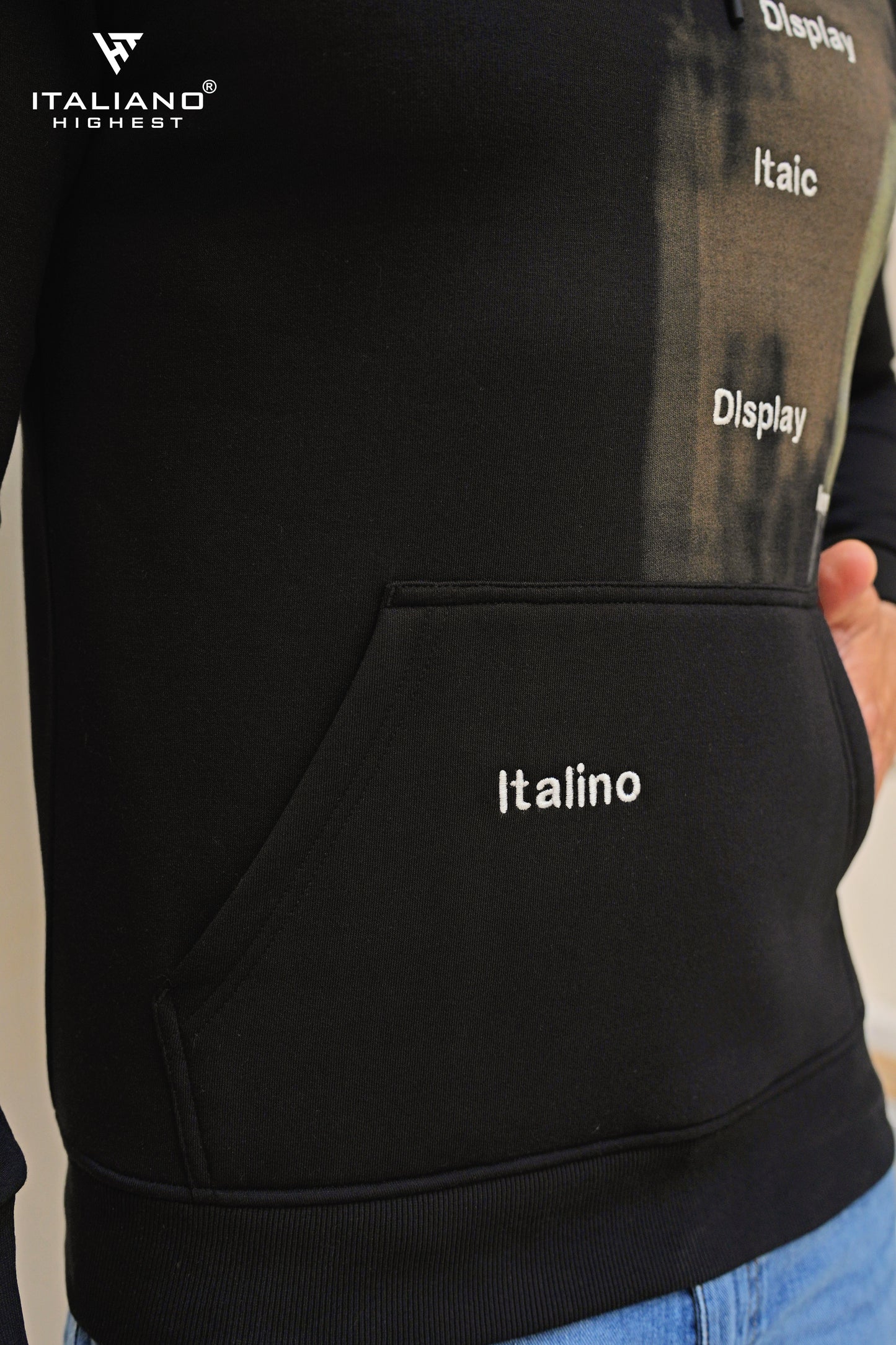 Men Hoodie T-Shirt ITHO54