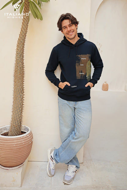 Men Hoodie T-Shirt ITHO54