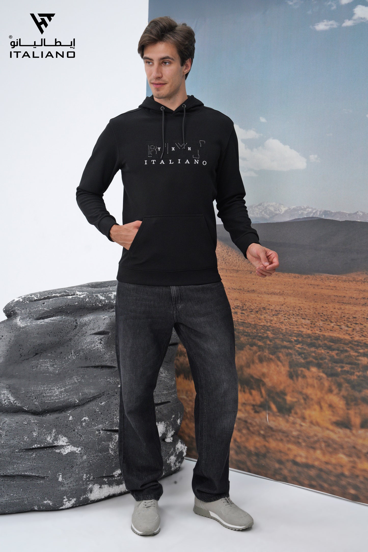 Men Hoodie T-Shirt ITHO1753