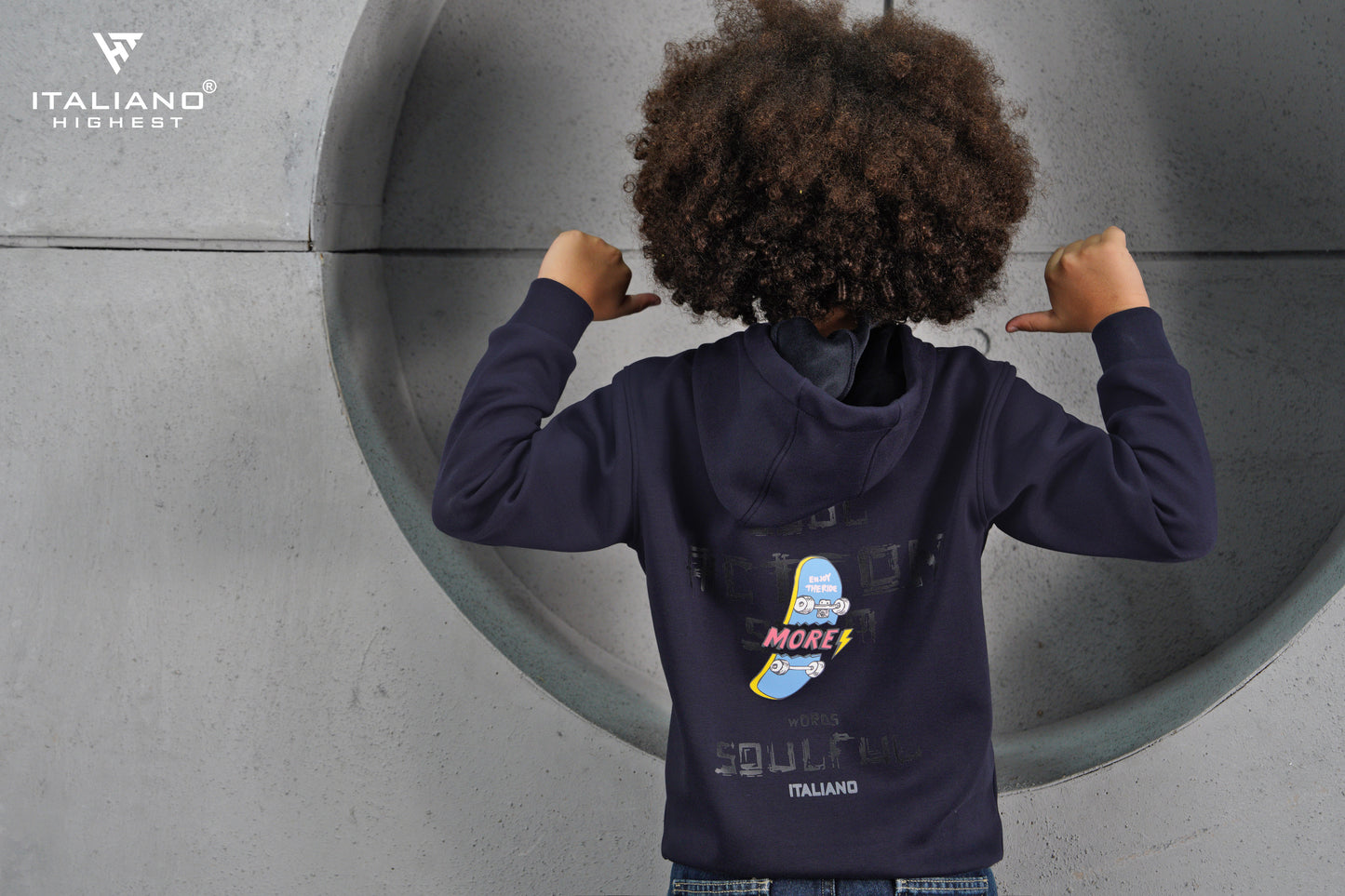 Kids Hoodie T-Shirt ITHO1584