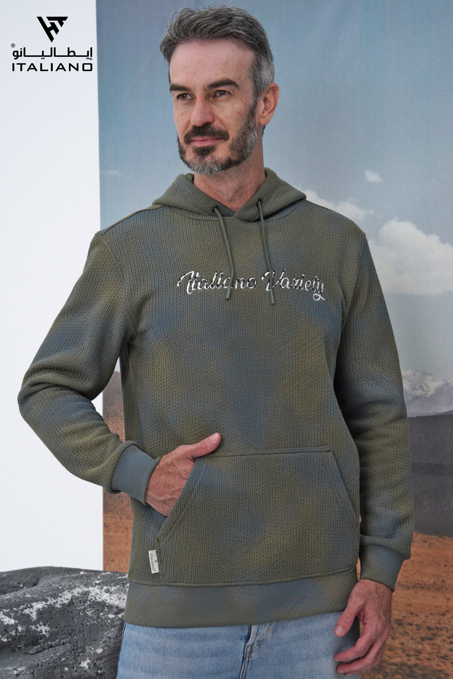 Men Hoodie T-Shirt ITHO207