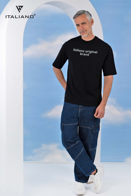 Men T-Shirt OverSize Italiano ITSH 1072