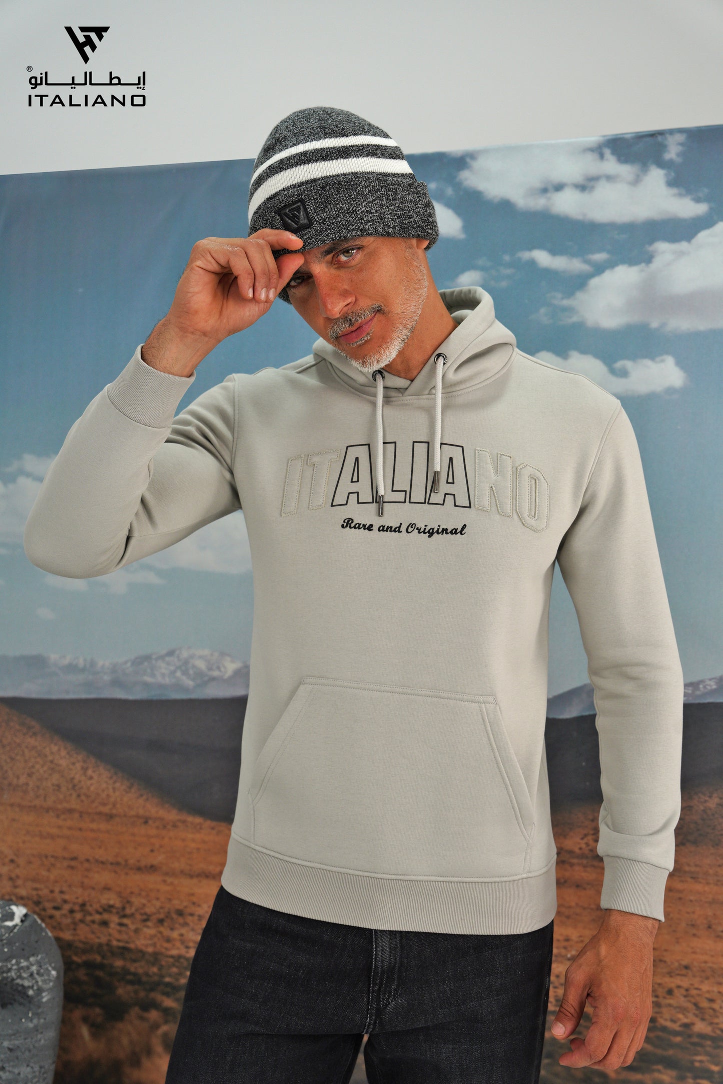 Men Hoodie T-Shirt ITHO65