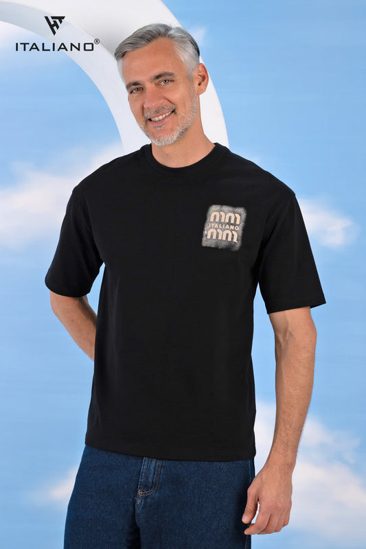 Men T-shirt Italiano over size 1092