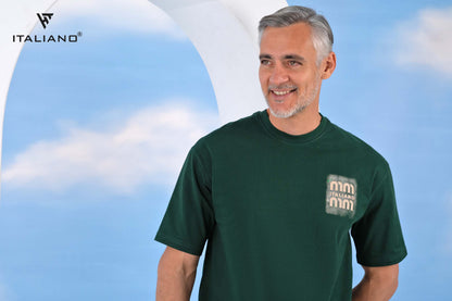 Men T-shirt Italiano over size 1092