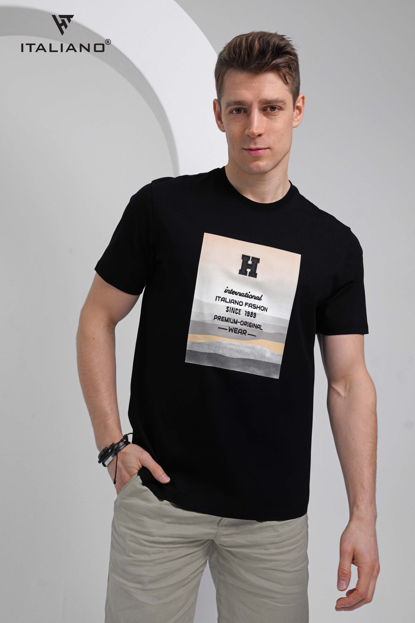 Men T-shirt Italiano TS 76