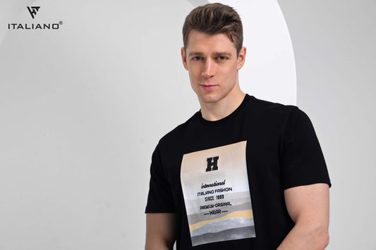 Men T-shirt Italiano TS 76