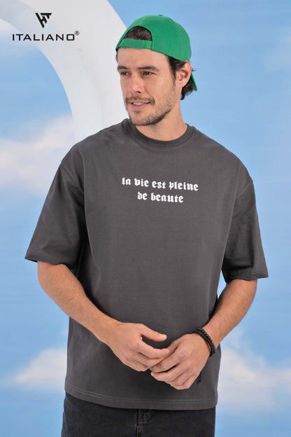 Men T-Shirt OverSize Italiano ITSH 1069