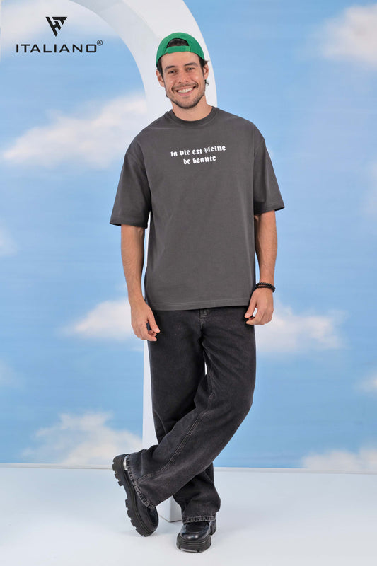 Men T-Shirt OverSize Italiano ITSH 1069