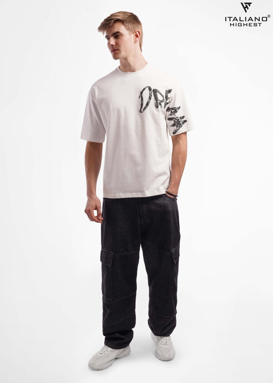 Men T-shirt Over size Italiano TS 1017