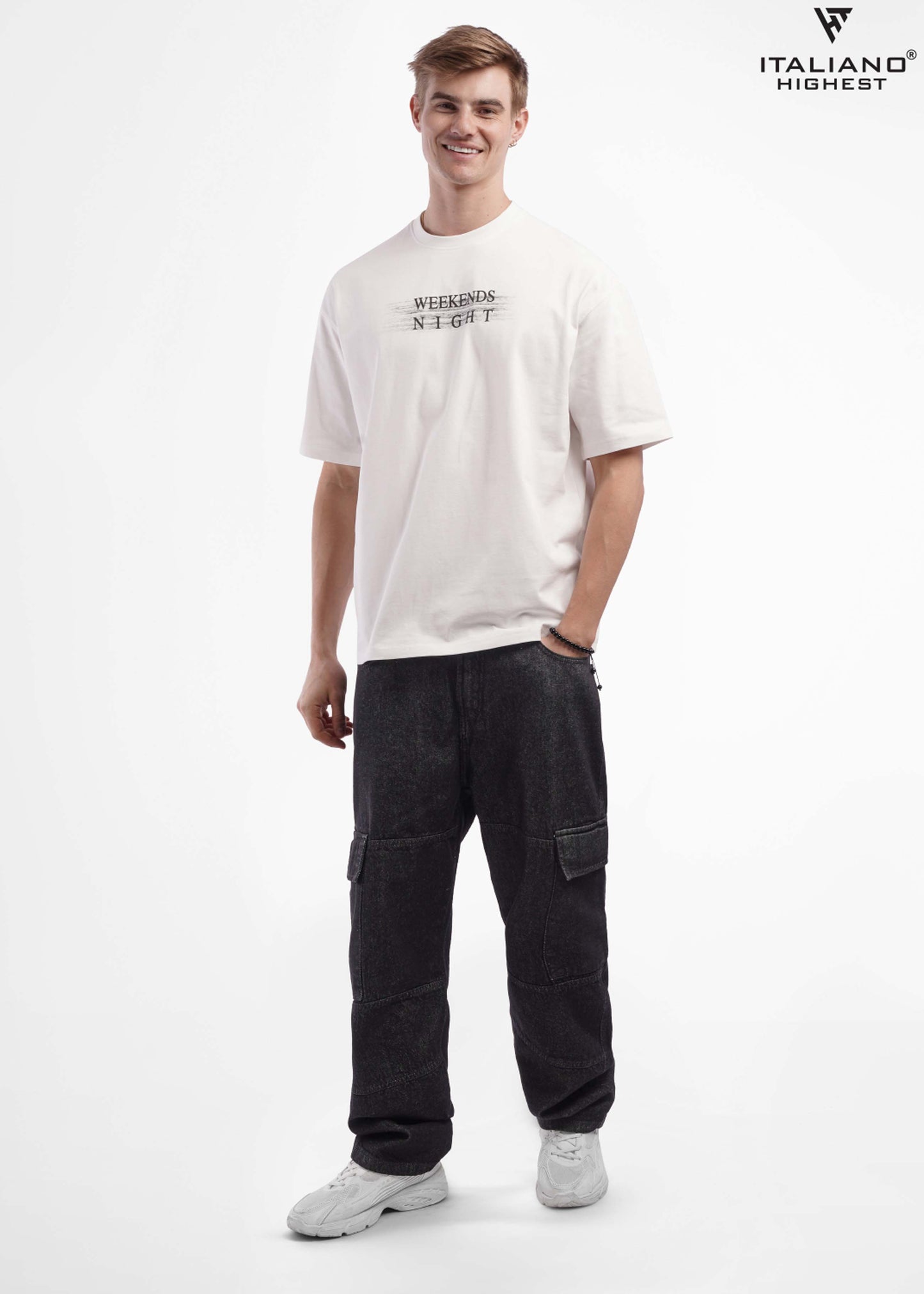 Men T-Shirt Italiano over size ITSH 1024