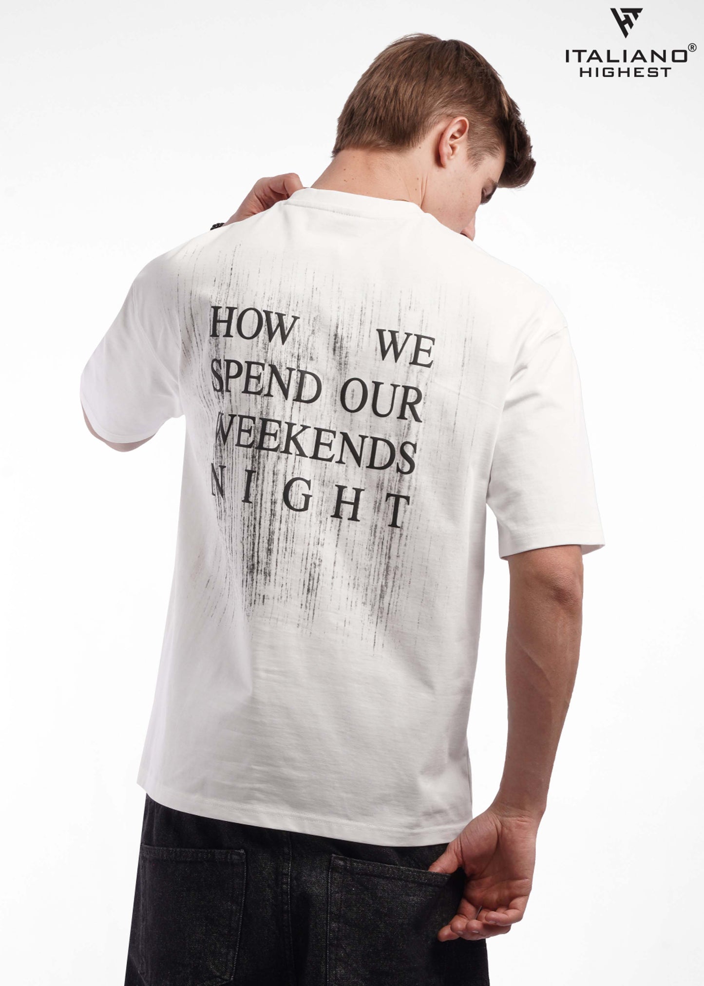 Men T-Shirt Italiano over size ITSH 1024