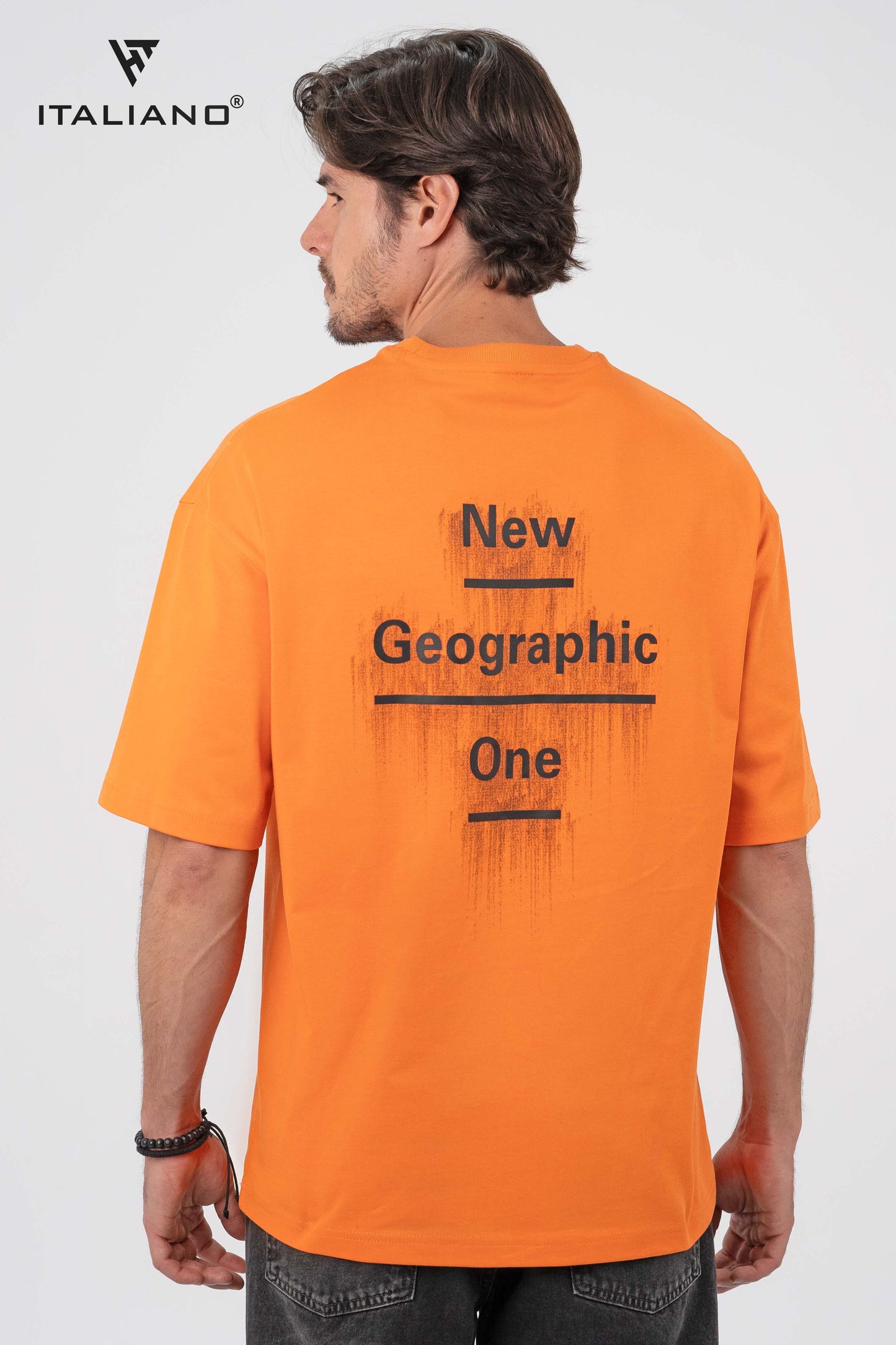 Men T-shirt Over size Italiano TS 1075