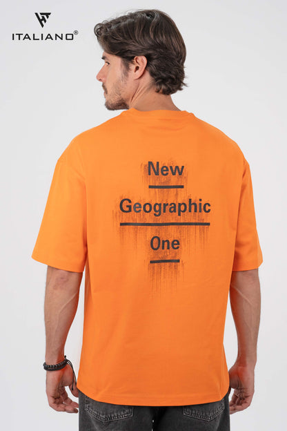 Men T-shirt Over size Italiano TS 1075