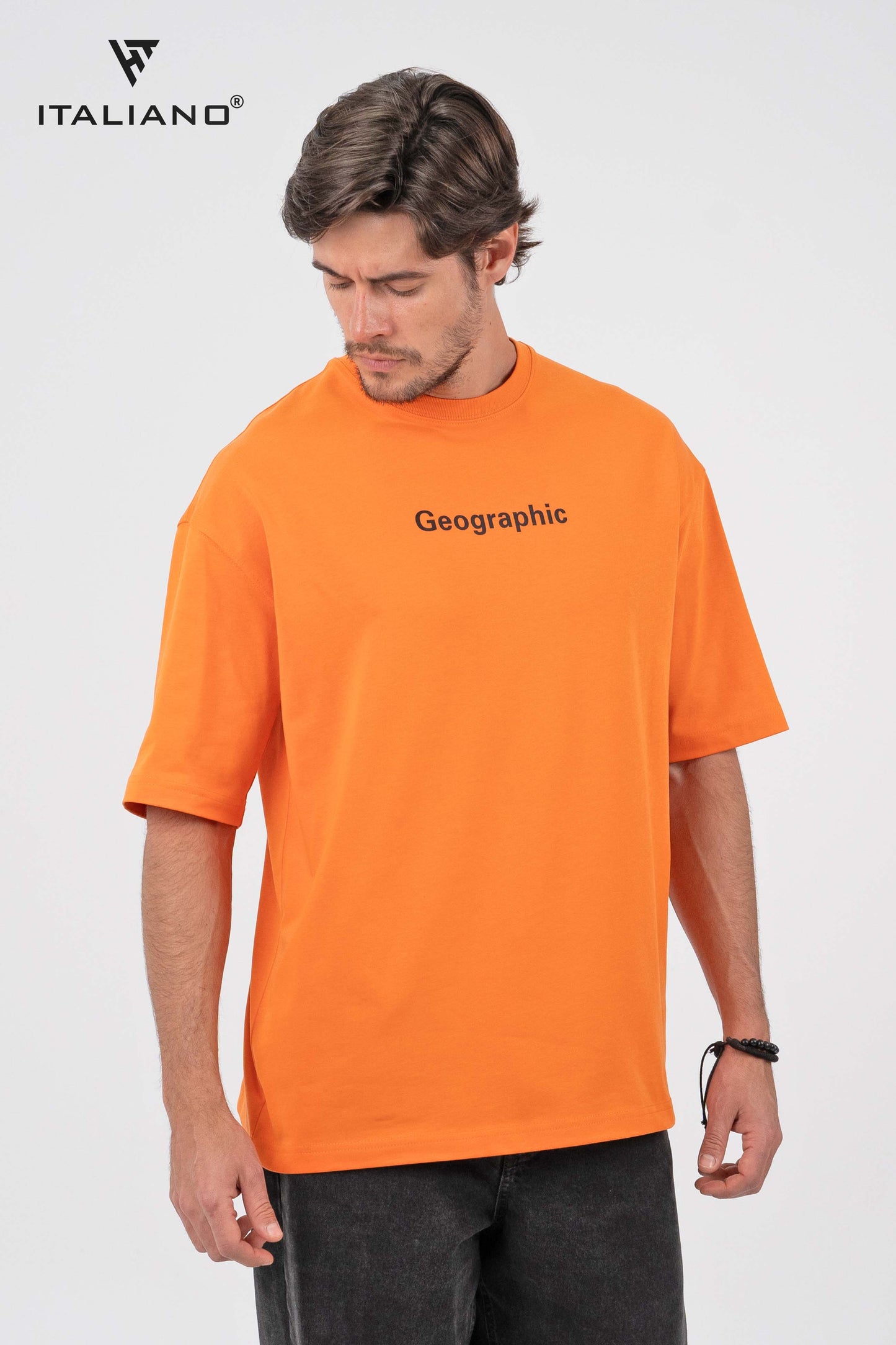 Men T-shirt Over size Italiano TS 1075