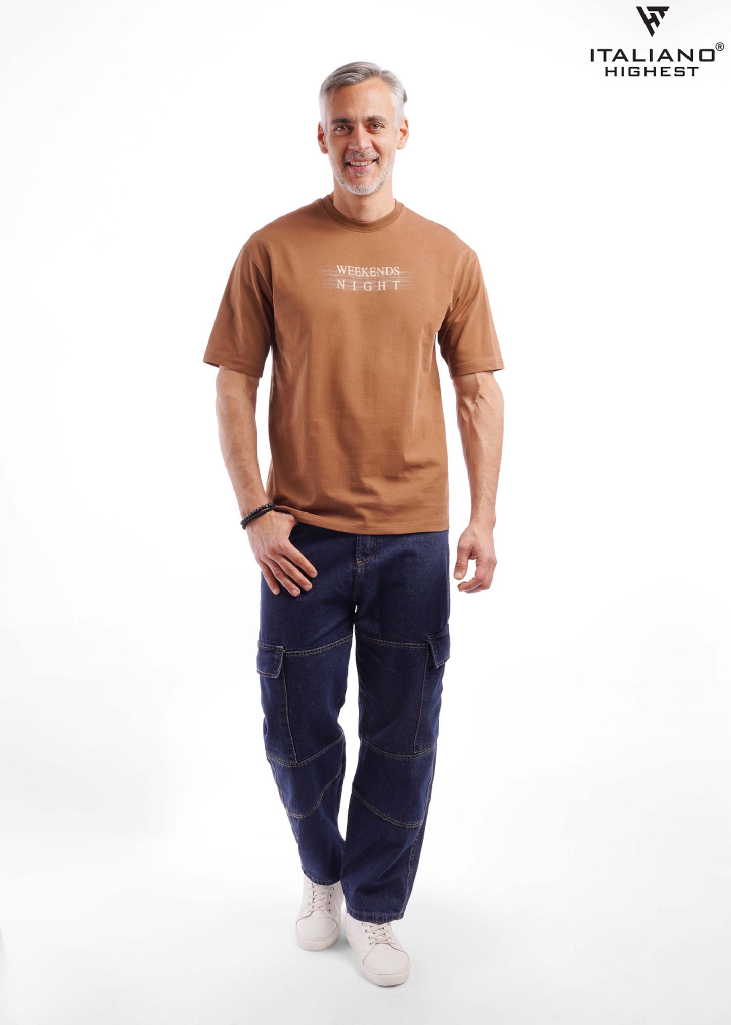 Men T-Shirt Italiano over size ITSH 1024
