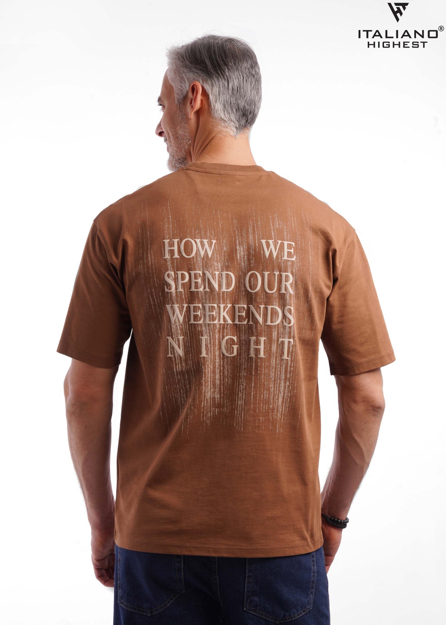 Men T-Shirt Italiano over size ITSH 1024