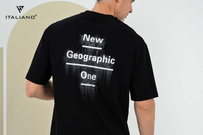 Men T-shirt Over size Italiano TS 1075