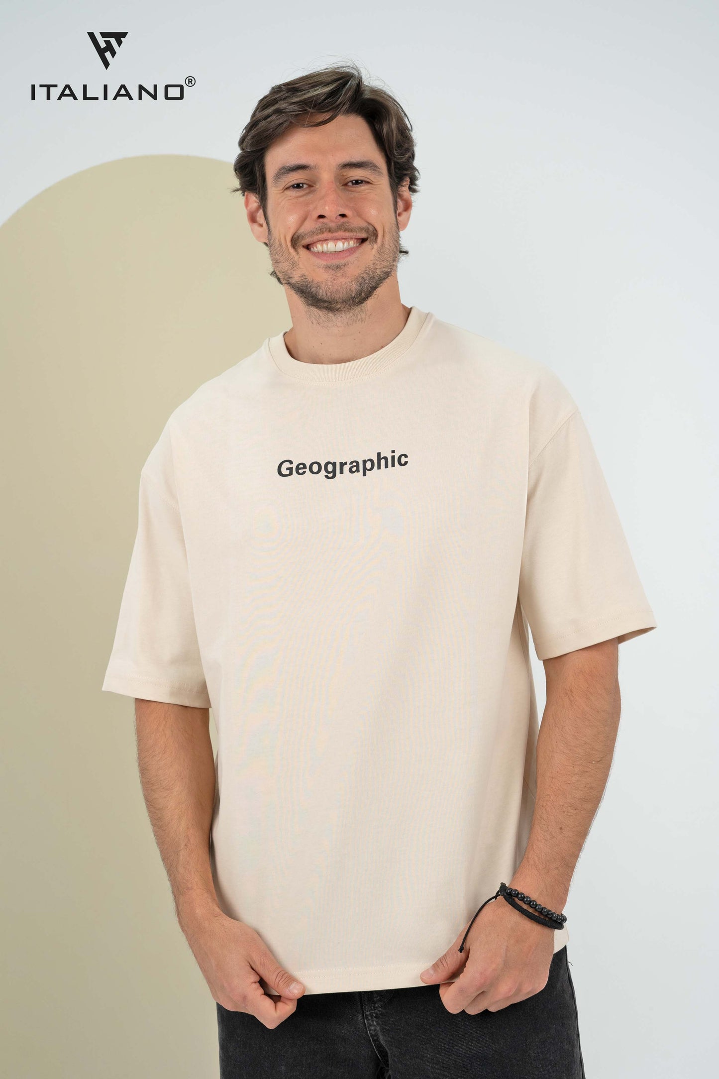 Men T-shirt Over size Italiano TS 1075
