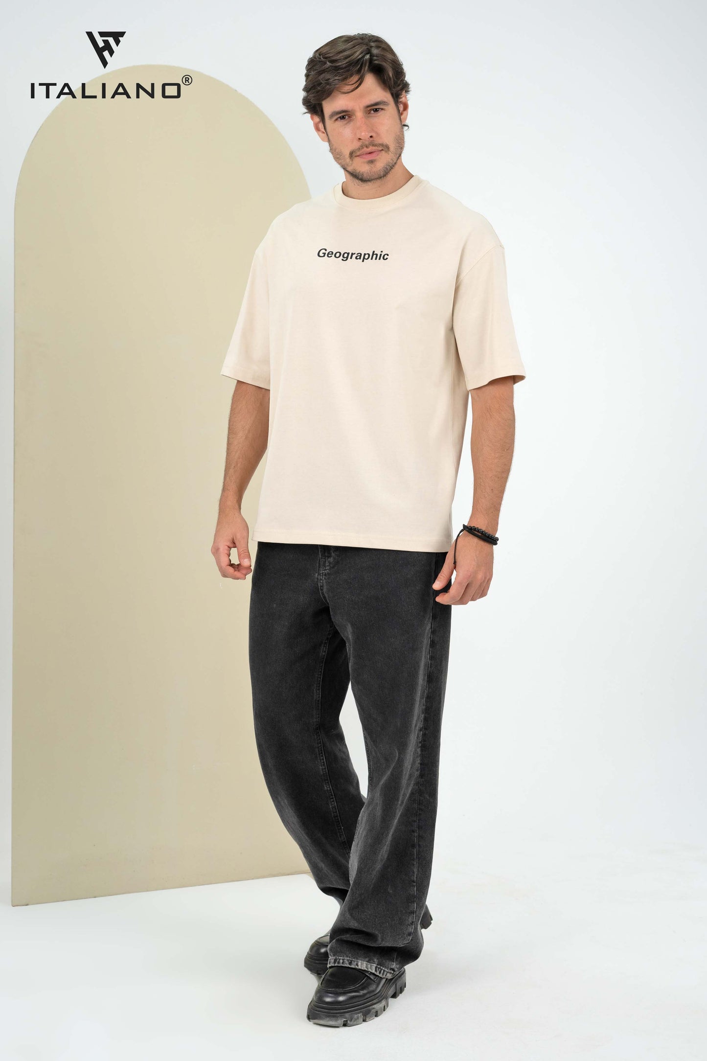 Men T-shirt Over size Italiano TS 1075