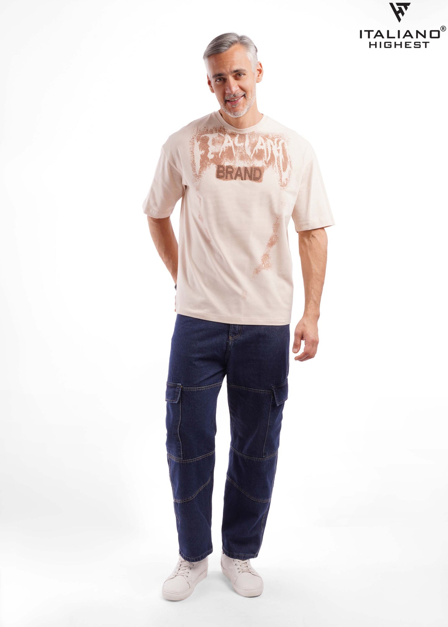 Men T-Shirt OverSize Italiano ITSH1006