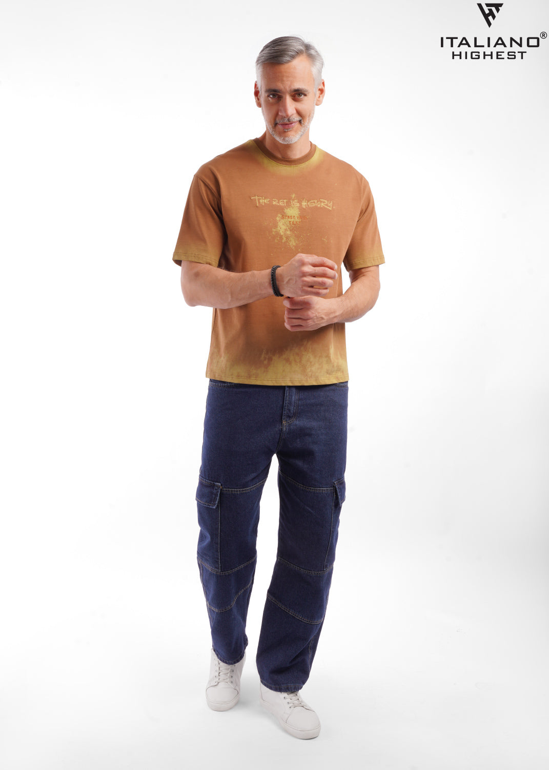 Men T-Shirt Italiano over size ITSH 01016