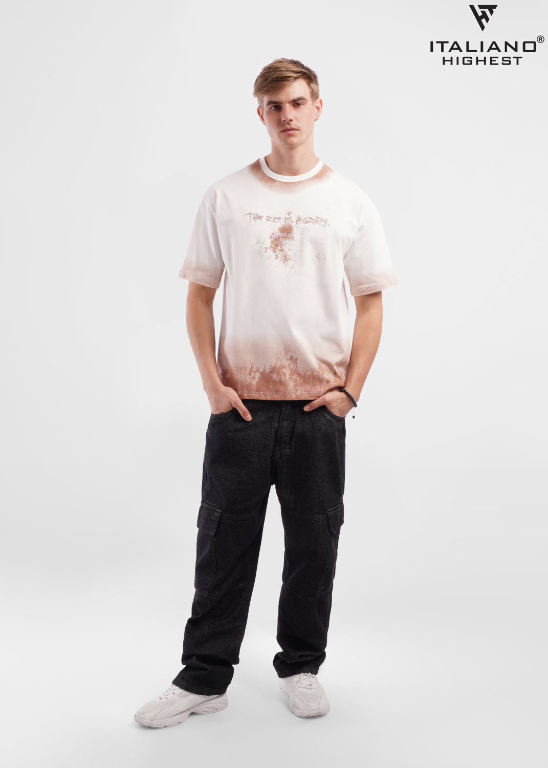 Men T-Shirt Italiano over size ITSH 01016