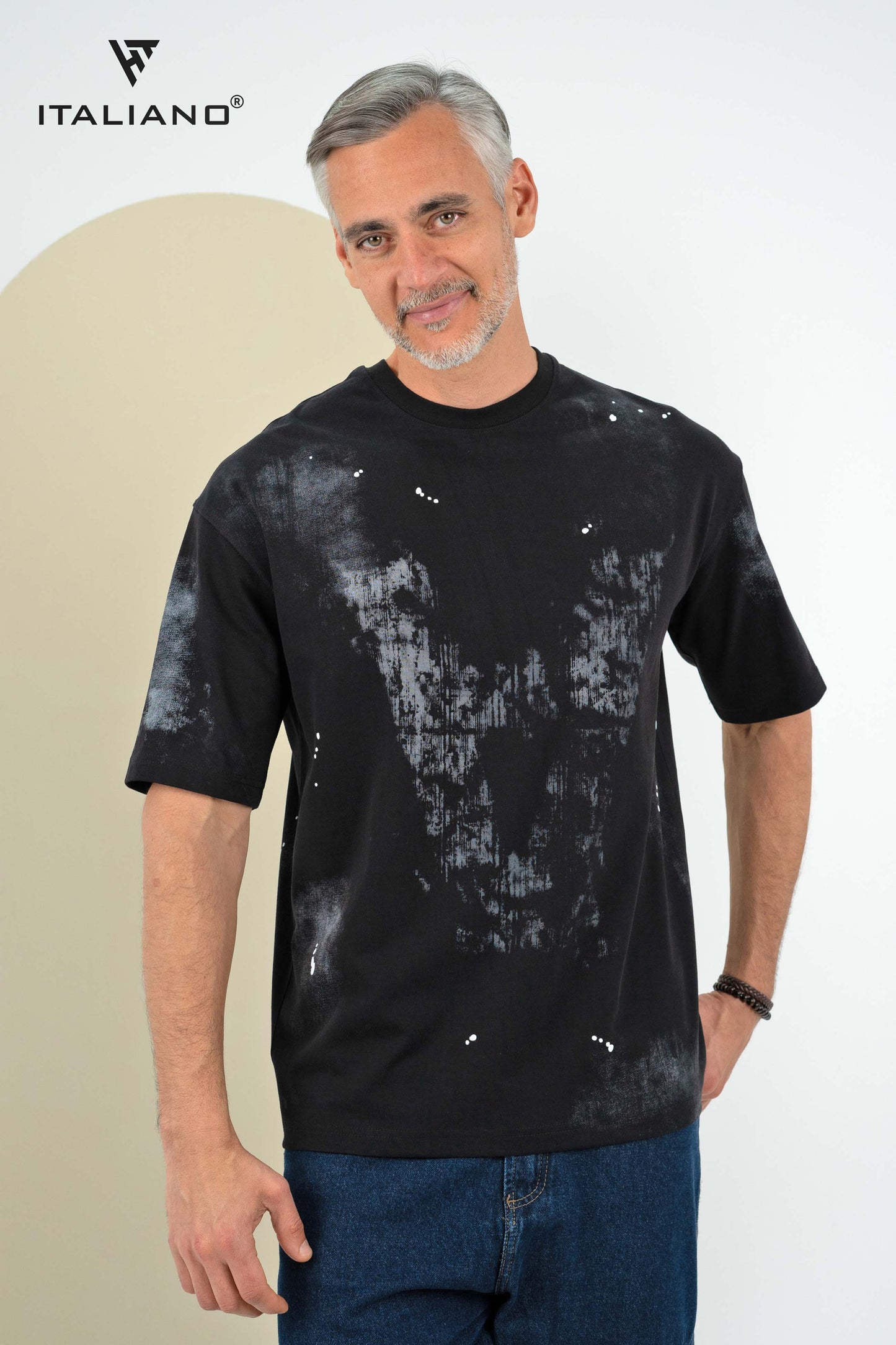 Men T-Shirt OverSize Italiano ITSH1085