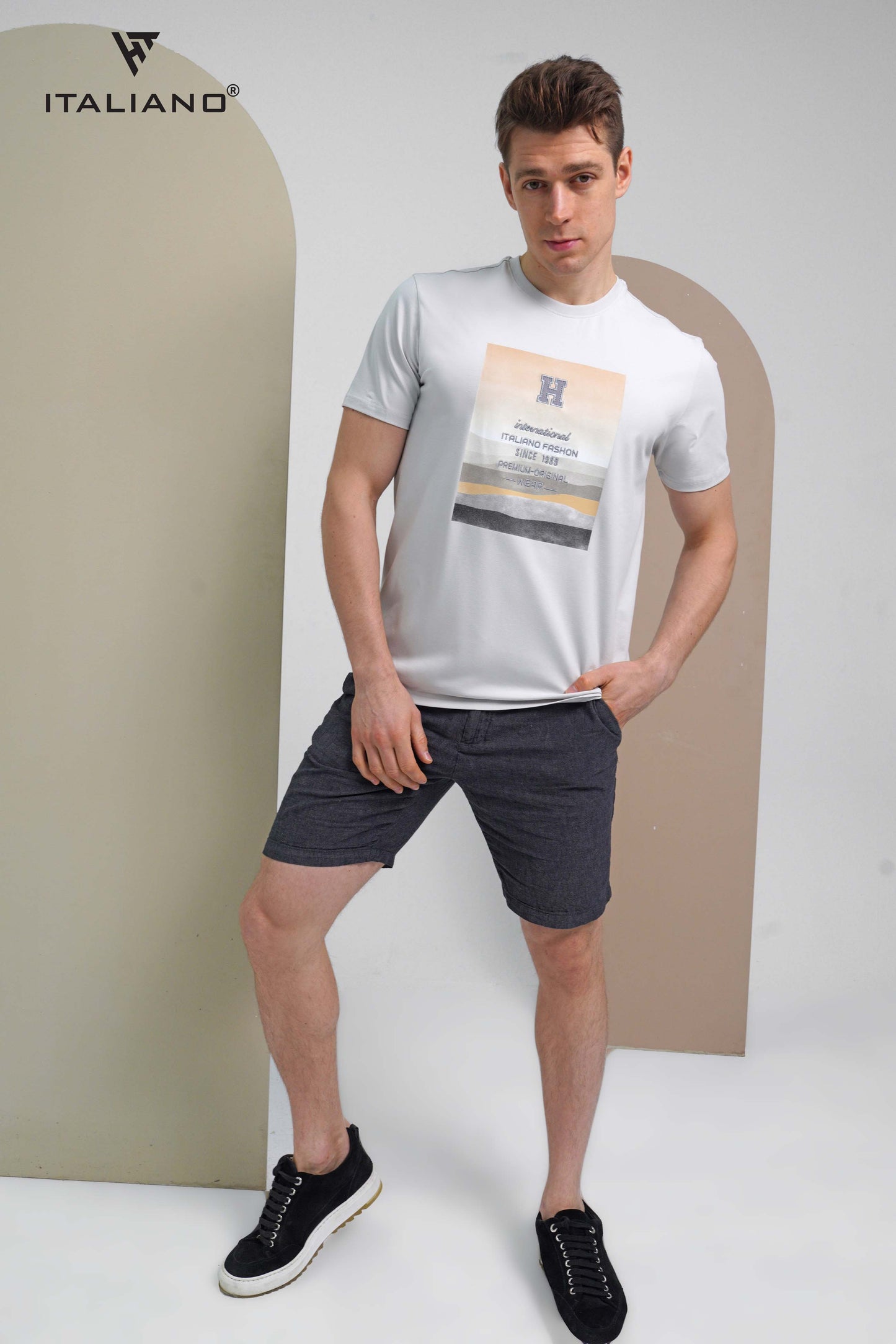 Men T-shirt Italiano TS 76