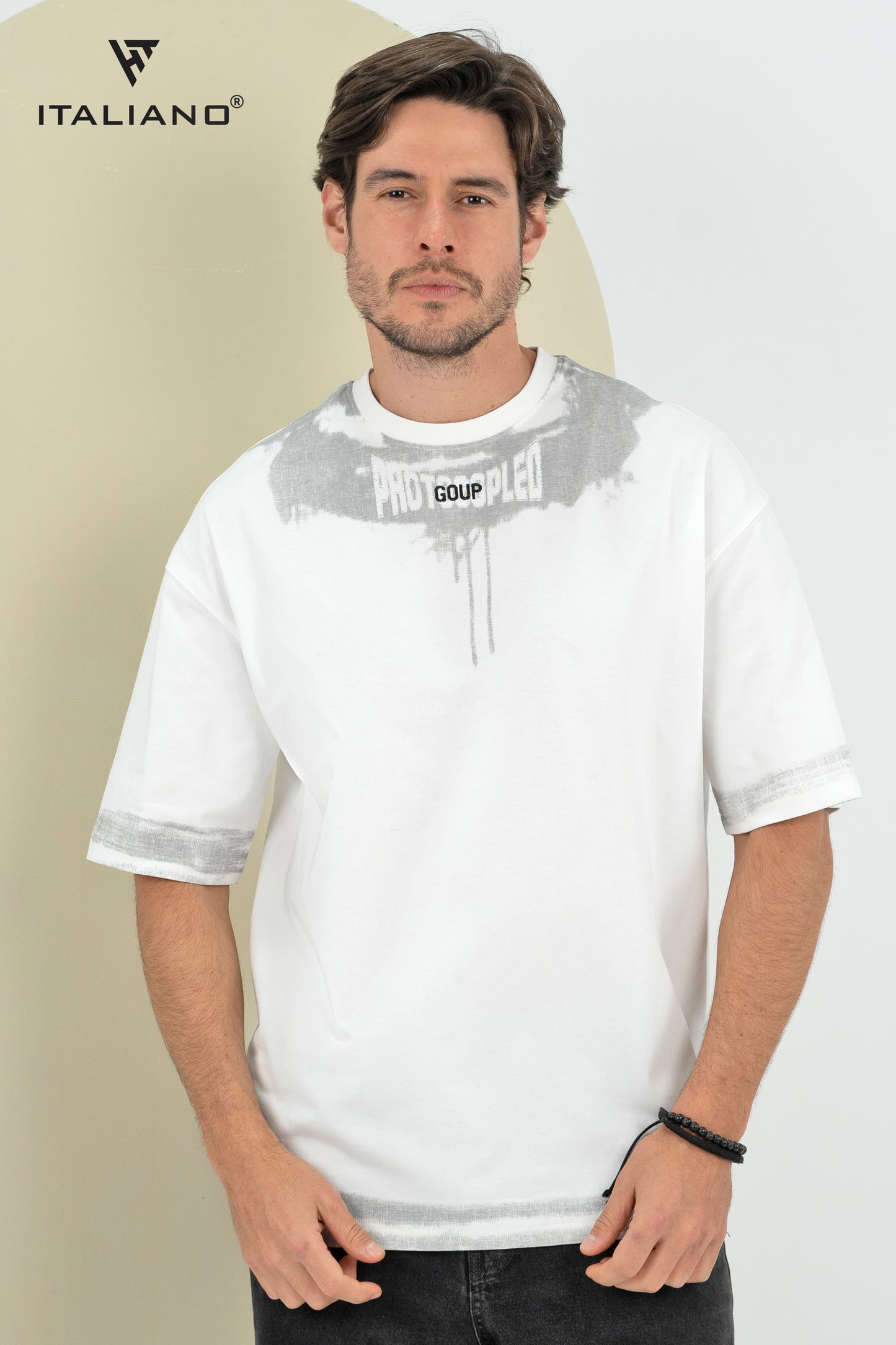 Men T-Shirt OverSize Italiano ITSH 1081