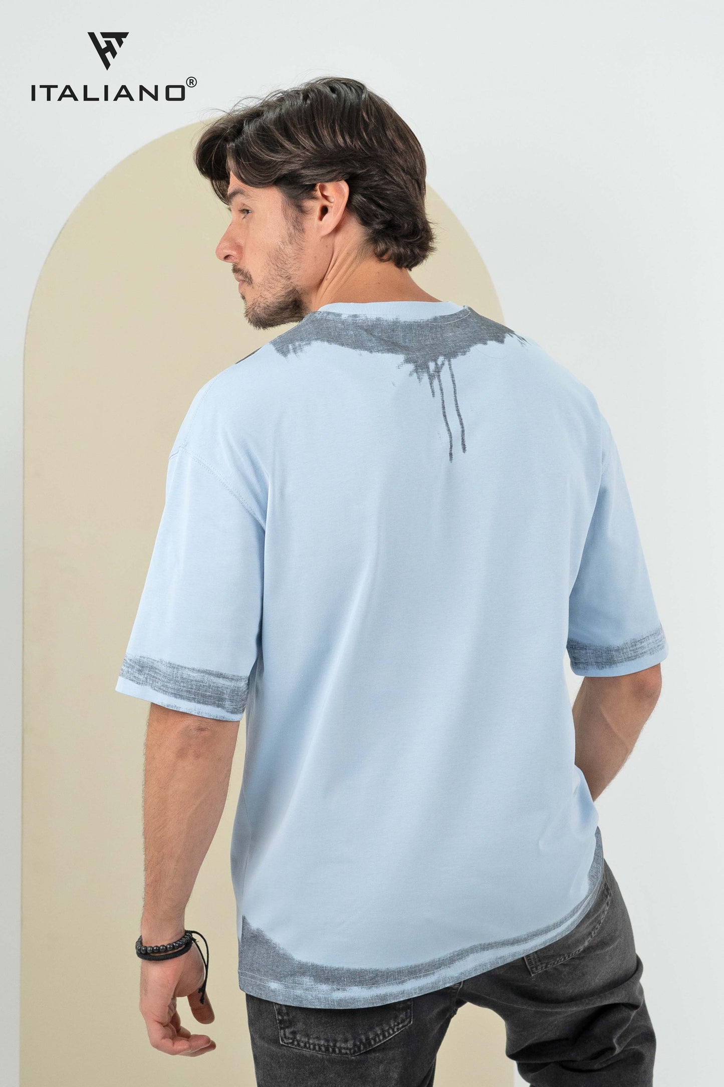 Men T-Shirt OverSize Italiano ITSH 1081
