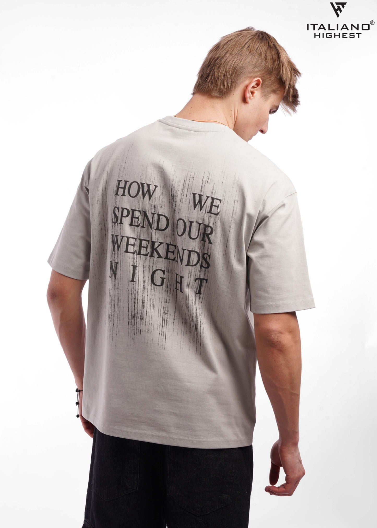 Men T-Shirt Italiano over size ITSH 1024