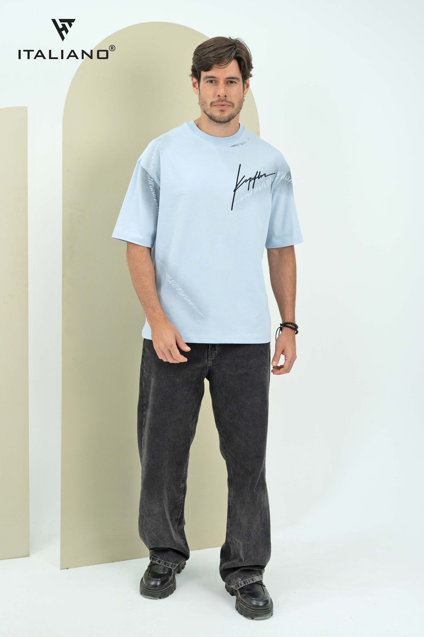 Men T-Shirt OverSize Italiano ITSH1087