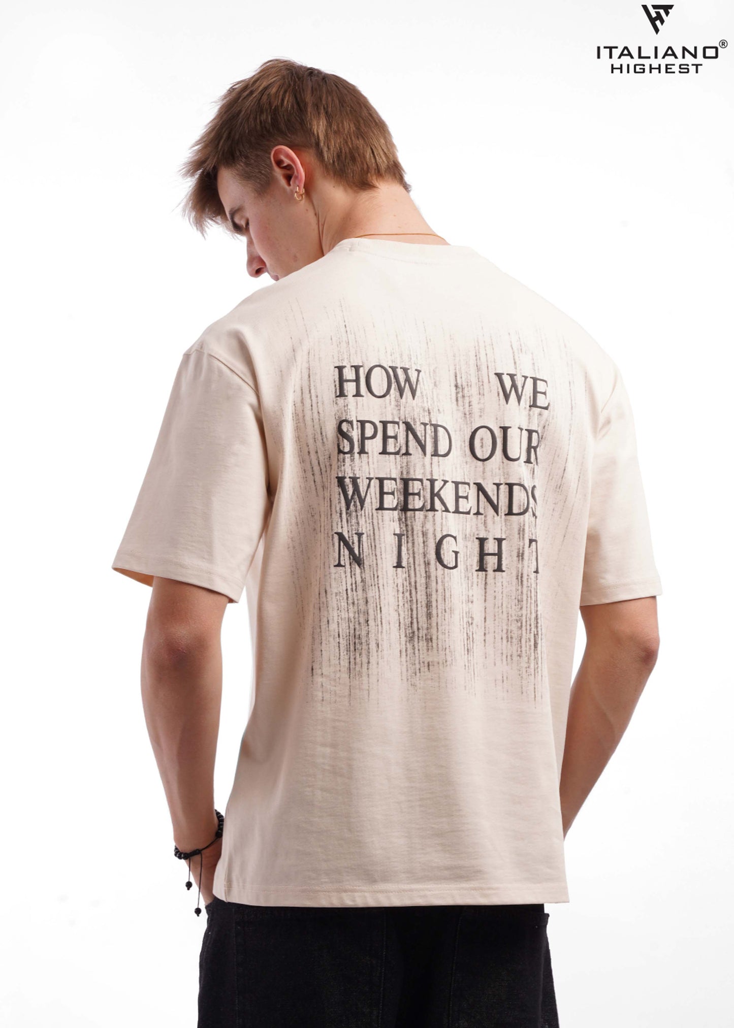 Men T-Shirt Italiano over size ITSH 1024