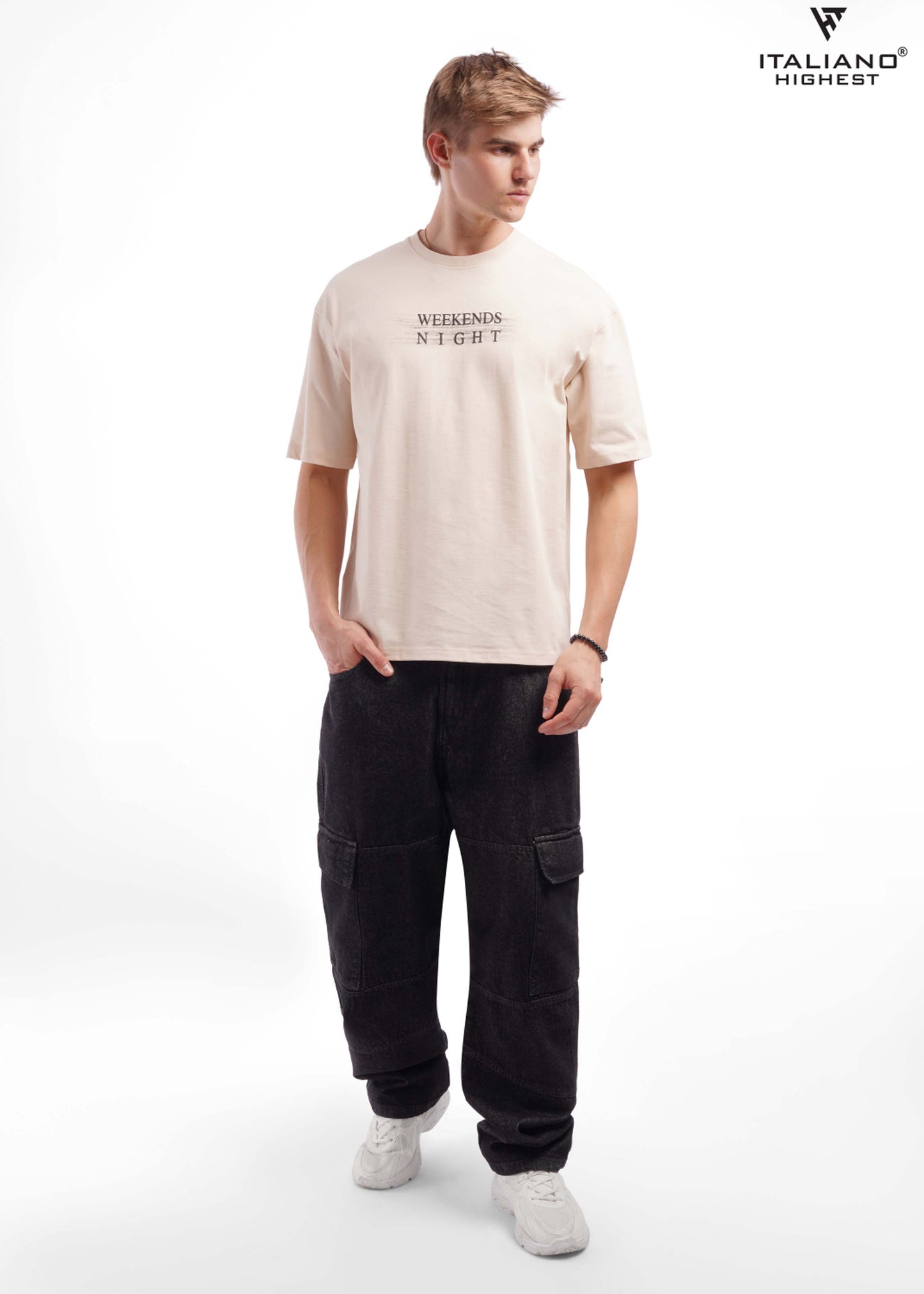 Men T-Shirt Italiano over size ITSH 1024
