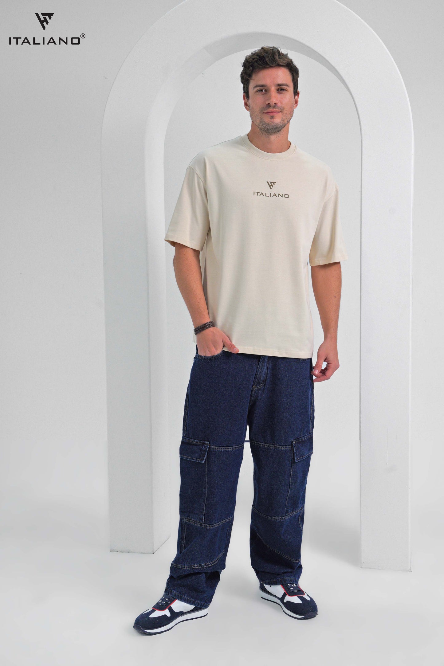 Men OverSize T-Shirt Italiano ITSH218