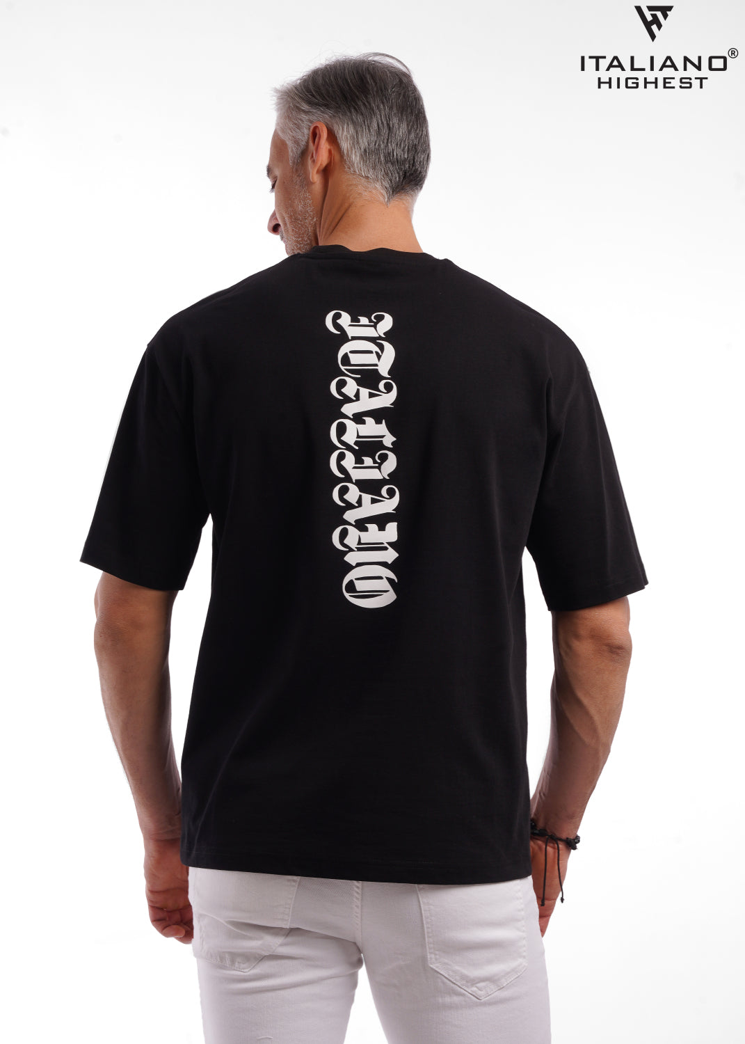 Men T-shirt Over size Italiano TS 01015