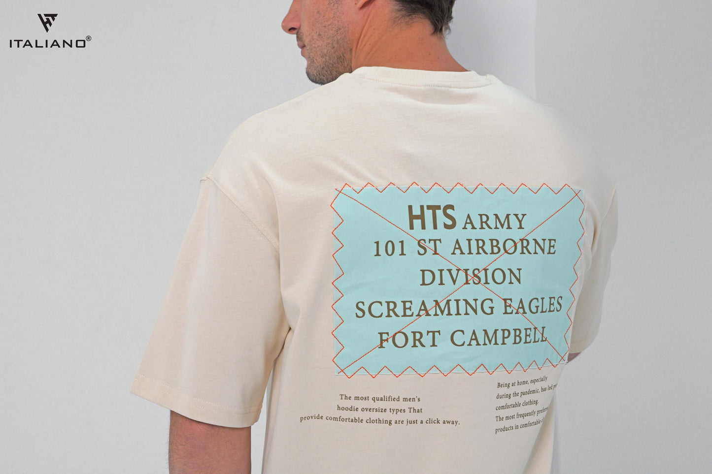 Men OverSize T-Shirt Italiano ITSH218