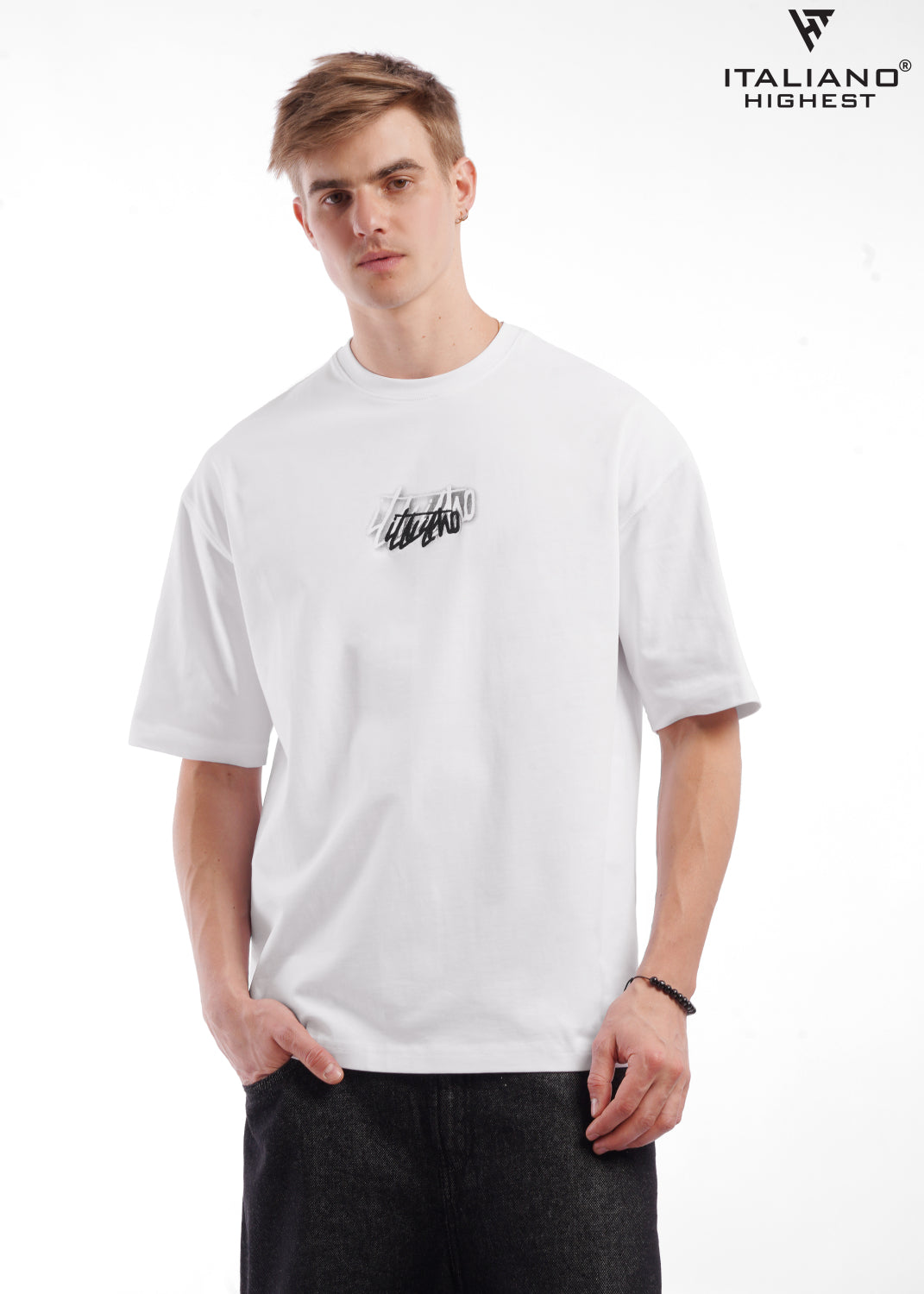 Men T-Shirt OverSize Italiano ITSH1026