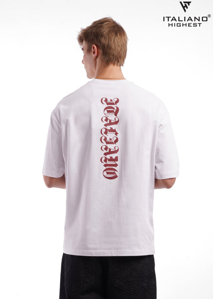 Men T-shirt Over size Italiano TS 01015
