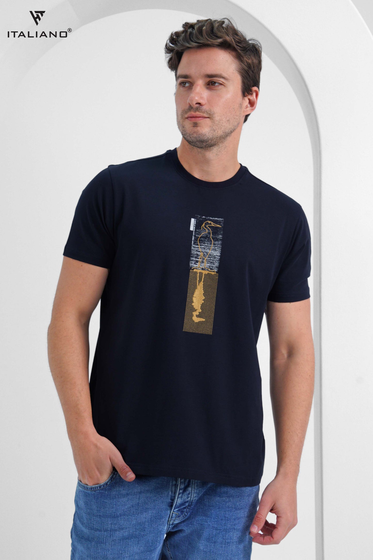 Men T-Shirt Italiano ITSH 254