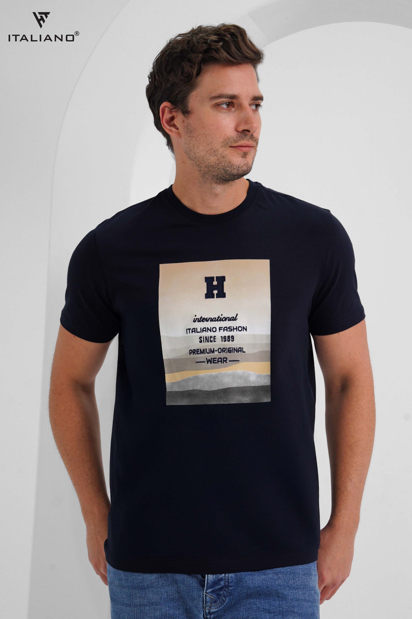 Men T-shirt Italiano TS 76