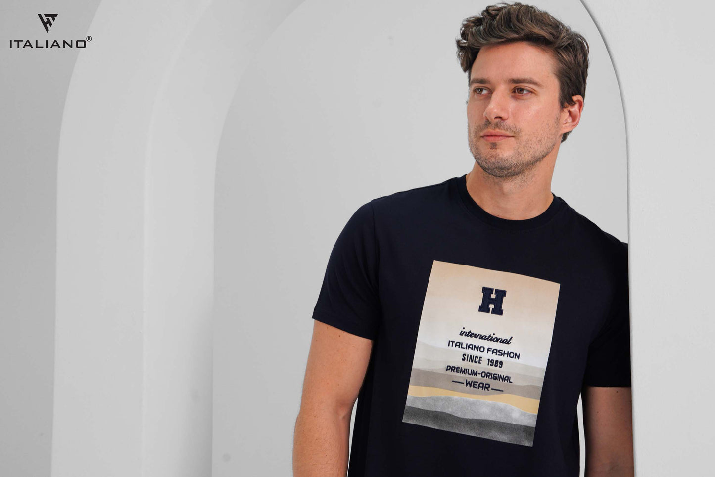 Men T-shirt Italiano TS 76