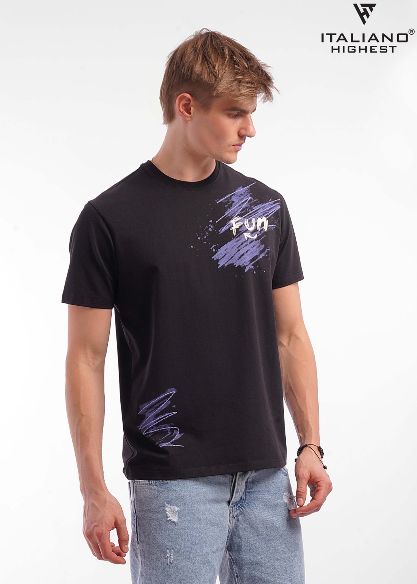 Men T-shirt Italiano TS 1020
