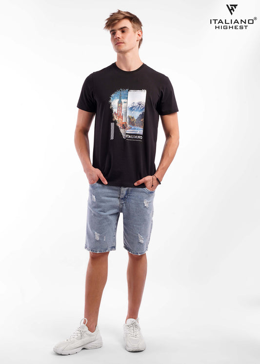 Men T-shirt Italiano TS 1047
