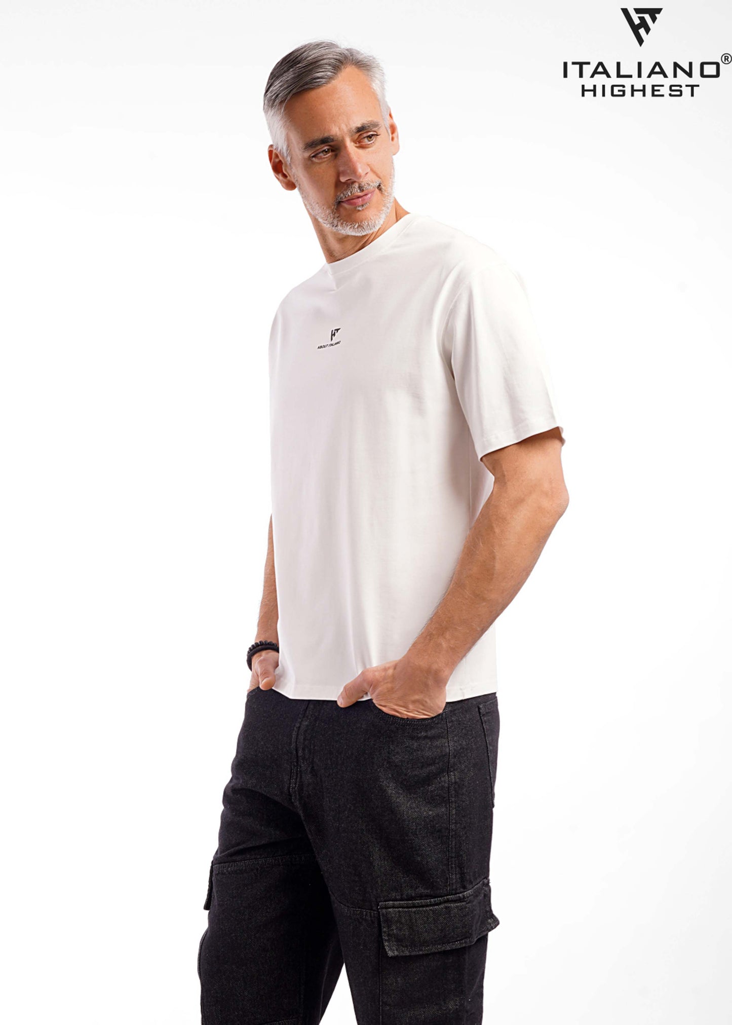 Men T-Shirt Italiano over size ITSH 01001