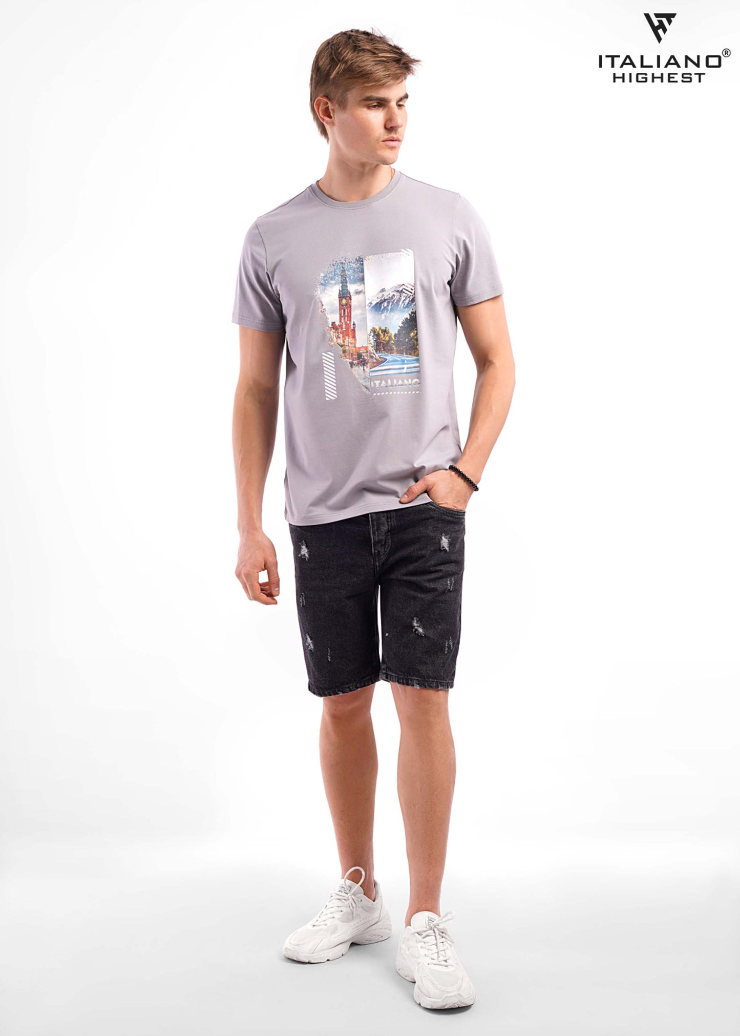 Men T-shirt Italiano TS 1047