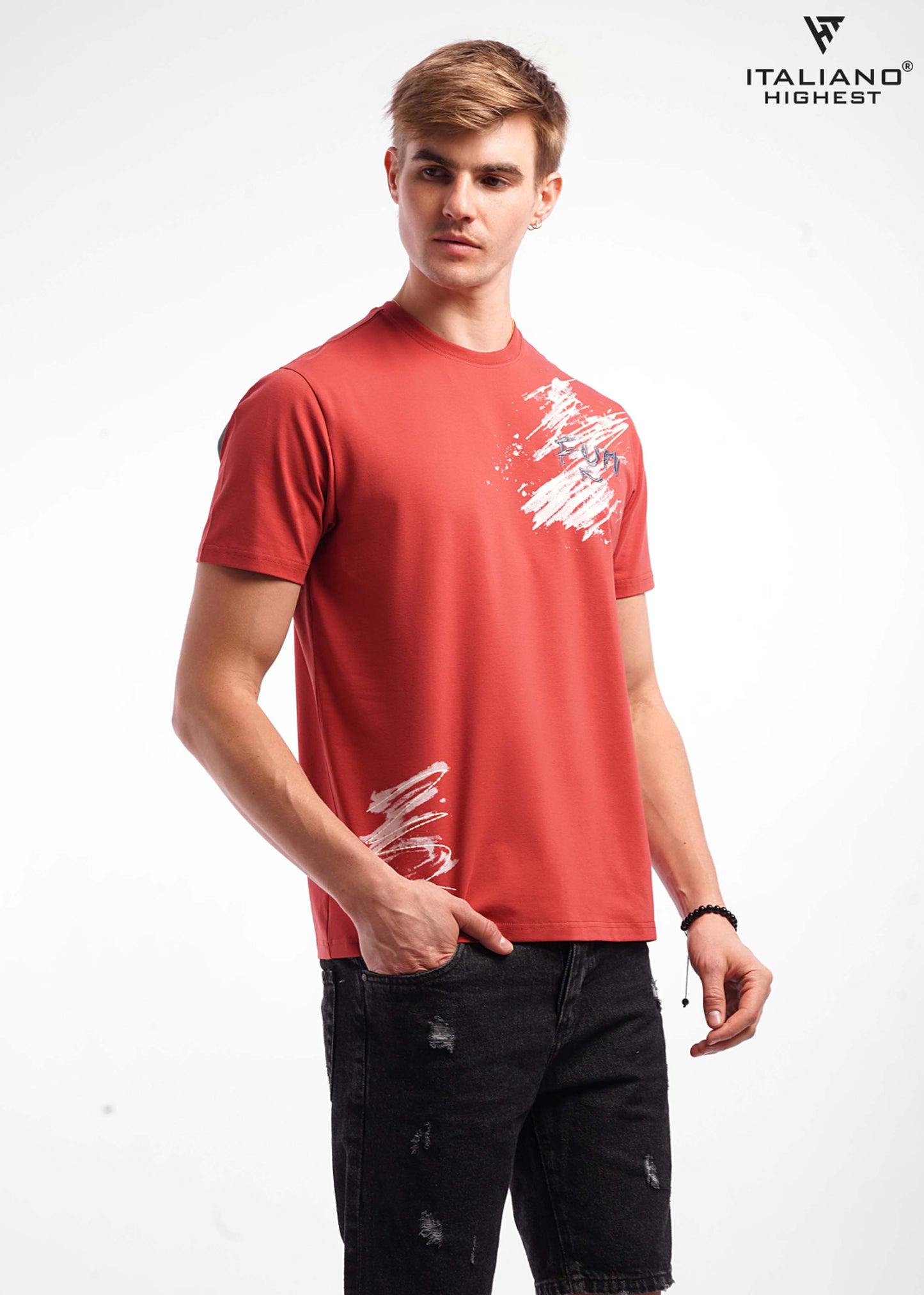 Men T-shirt Italiano TS 1020