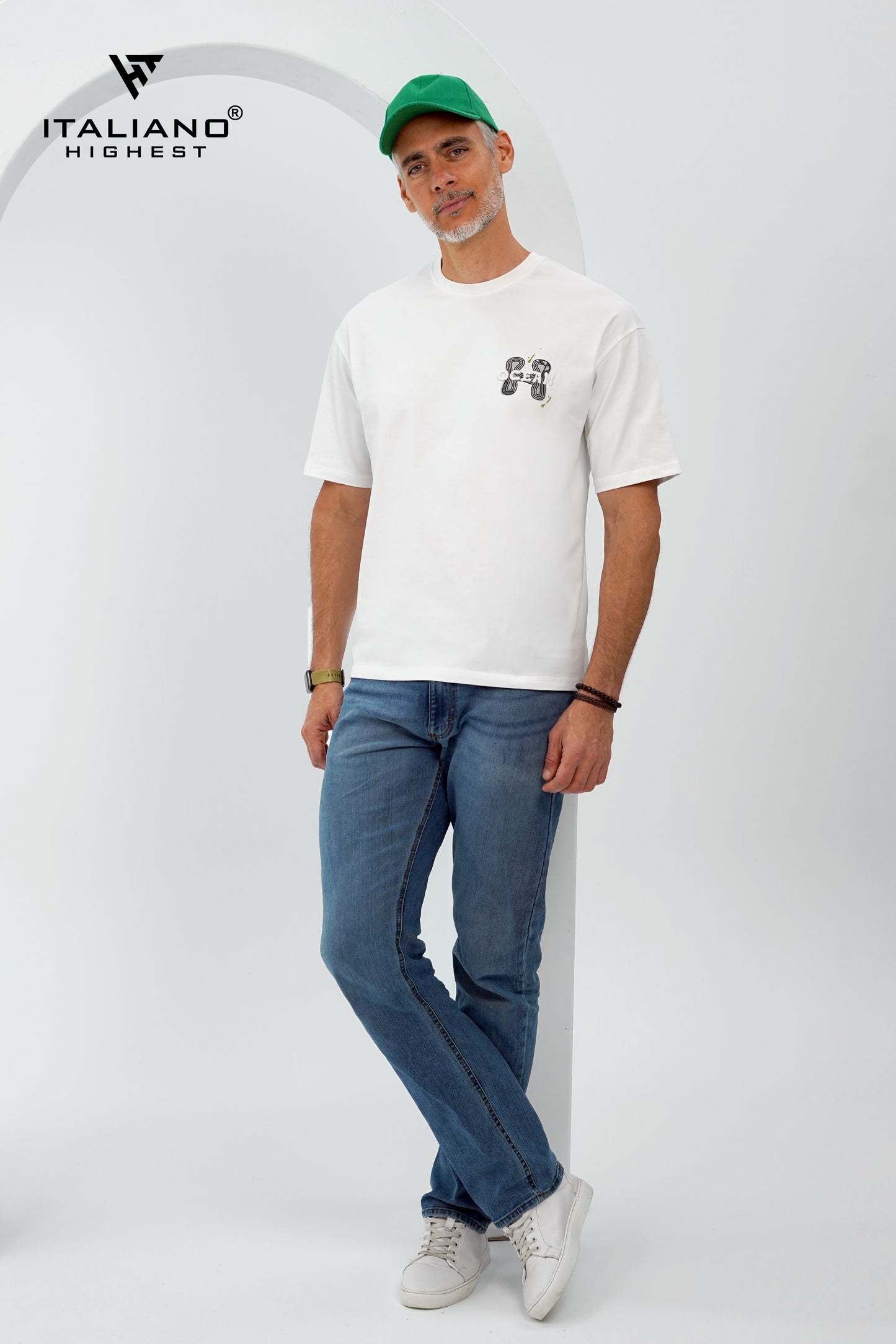 Men OverSize T-Shirt Italiano ITSH1149